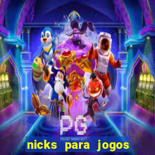 nicks para jogos de tiro